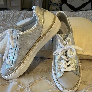 Free People Scotty Sneakers Silver 11